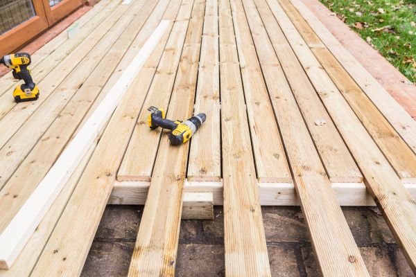 Damaged Deck Boards Repair in Wentzville