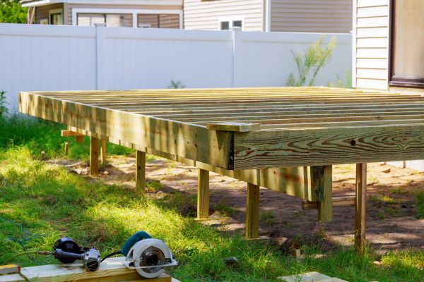 Elevated Deck Installation in Wentzville