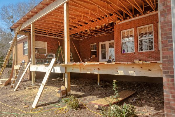 Porch Columns Installation in Wentzville