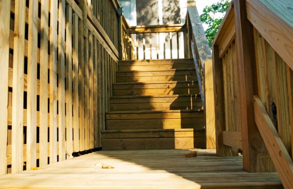 Deck Steps Replacement in Wentzville