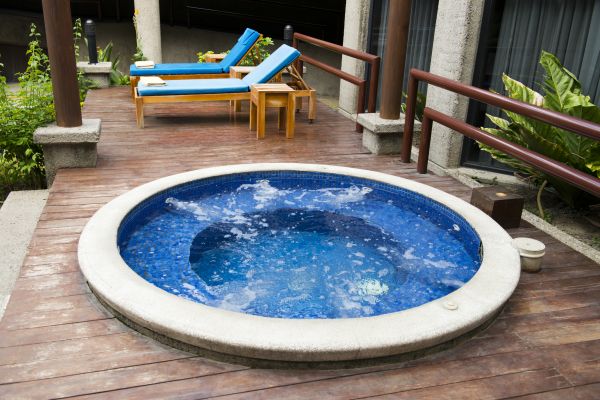 Hot Tub Deck Construction in Wentzville