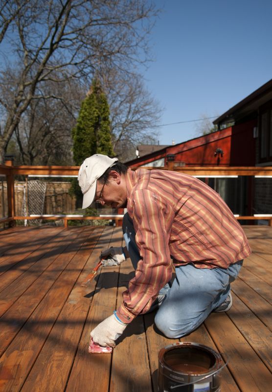 Deck Staining and Sealing